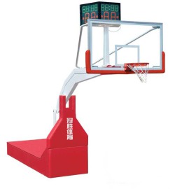 篮球架-电动液压篮球架-凹箱式篮