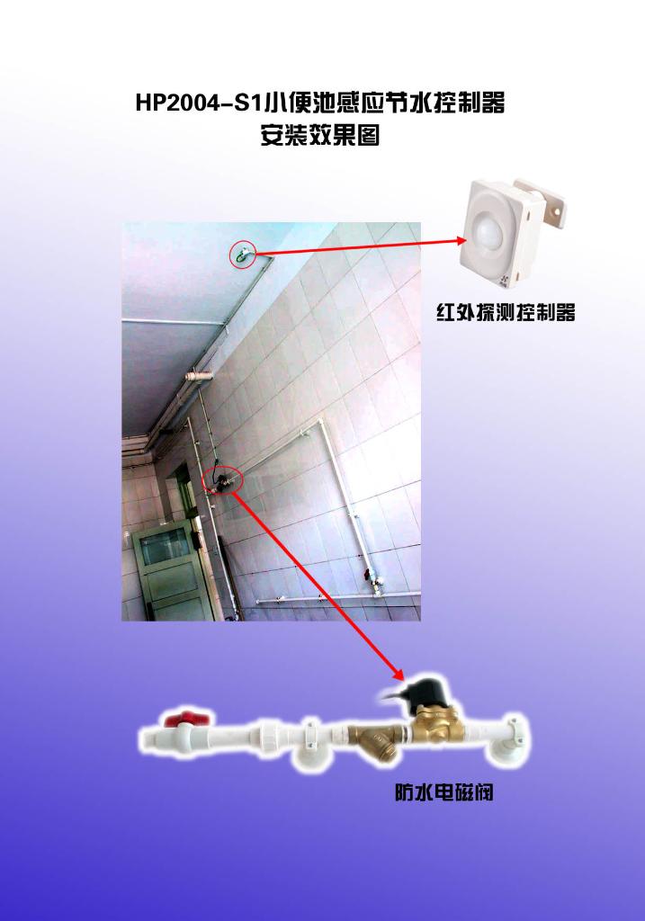 沟槽式厕所节水器（HP2004-S1, HP2004-S2）