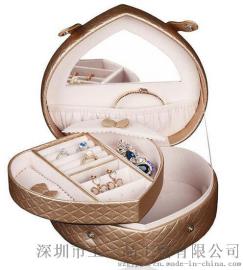 经典爆款 厂家供应韩式经典心形珠宝盒 适用爱饰收藏