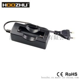 HOOZHU鸿珠 防反接 防过充过放 18650锂电池单充充电器单槽带保护功能 性价比