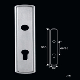 明旺不锈钢门锁面板300*2.0mmC807